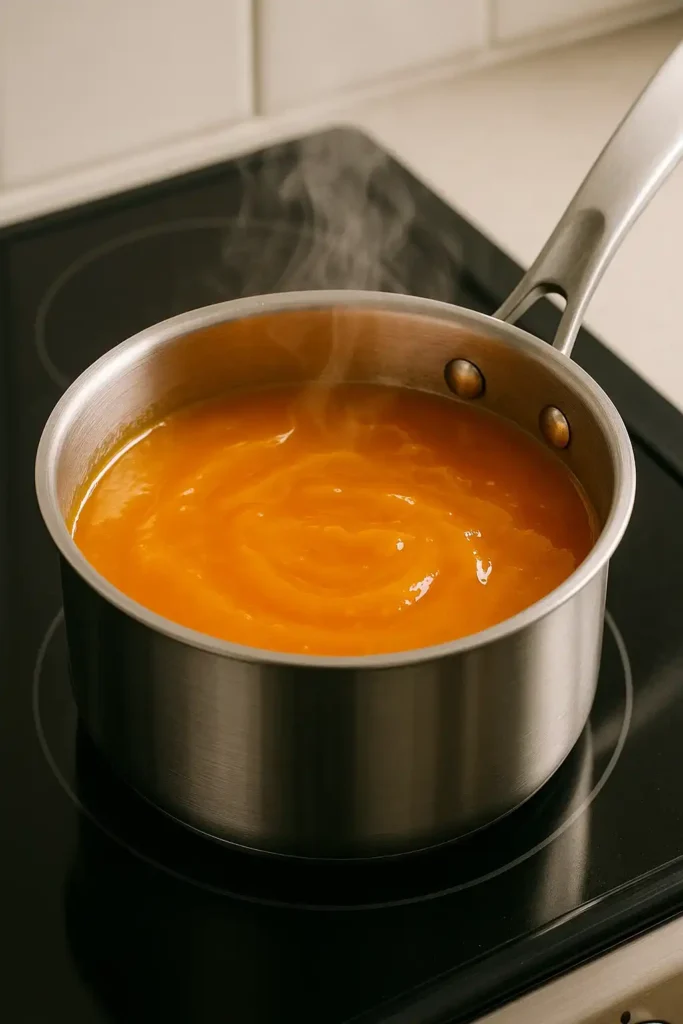 Simmer to blend the flavors